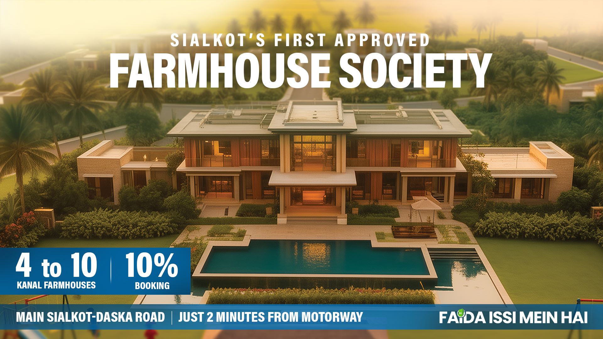 Etihad Town Sialkot Farmhouses