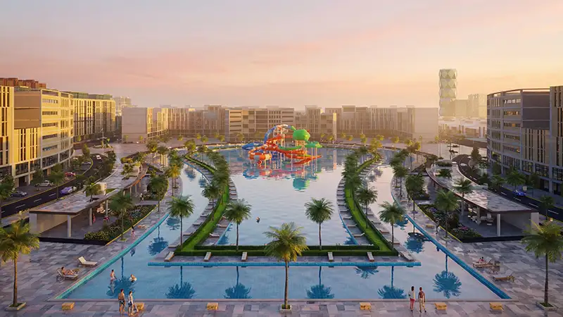 Sports and recreational facilities at Etihad Town Phase III