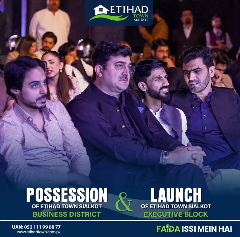 Etihad Town Sialkot Possession of Business District 30