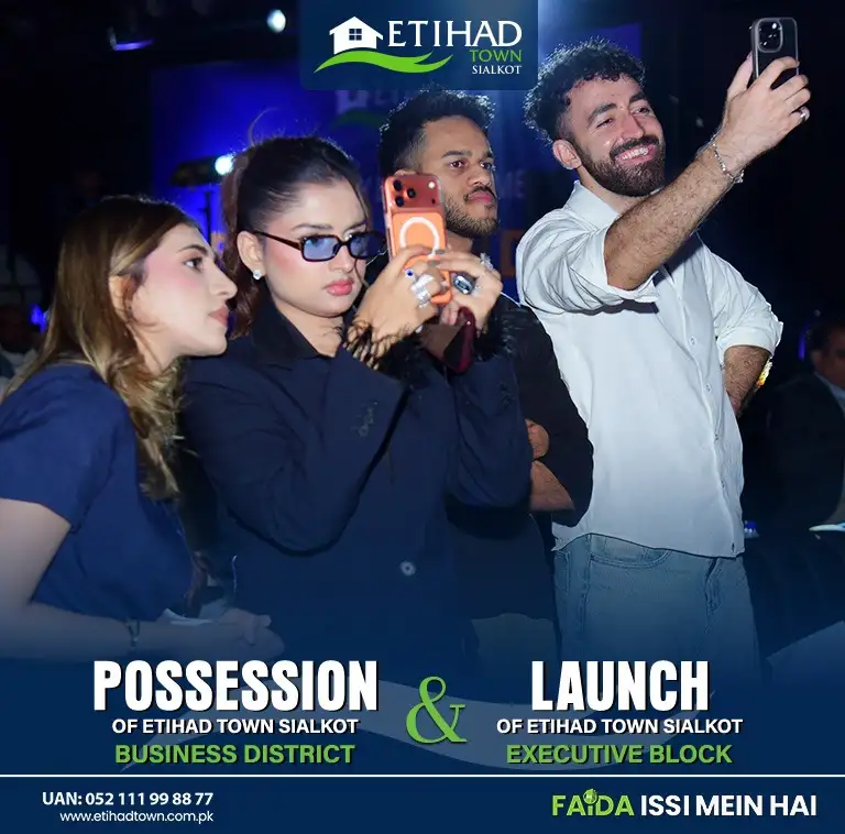 Etihad Town Sialkot Possession of Business District 31