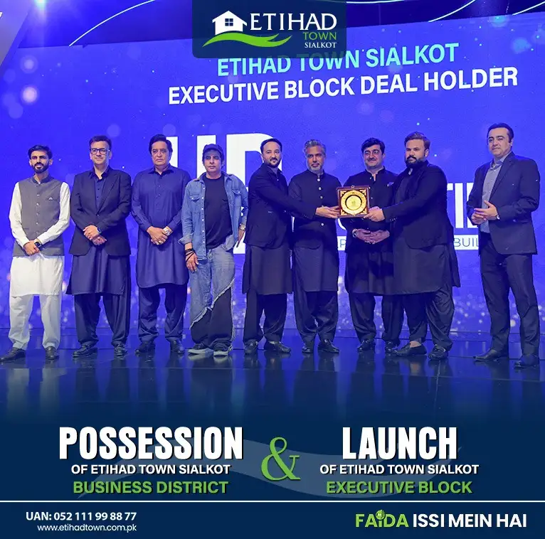 Etihad Town Sialkot Possession of Business District 32