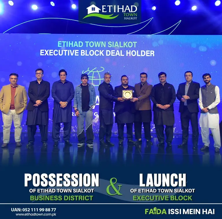 Etihad Town Sialkot Possession of Business District 34