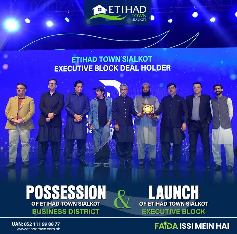 Etihad Town Sialkot Possession of Business District 39