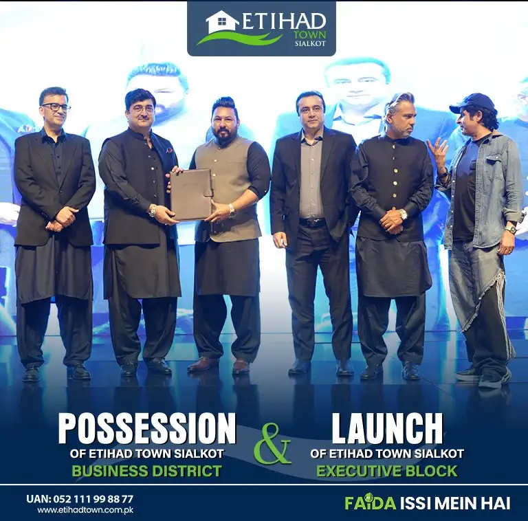 Etihad Town Sialkot Possession of Business District 46